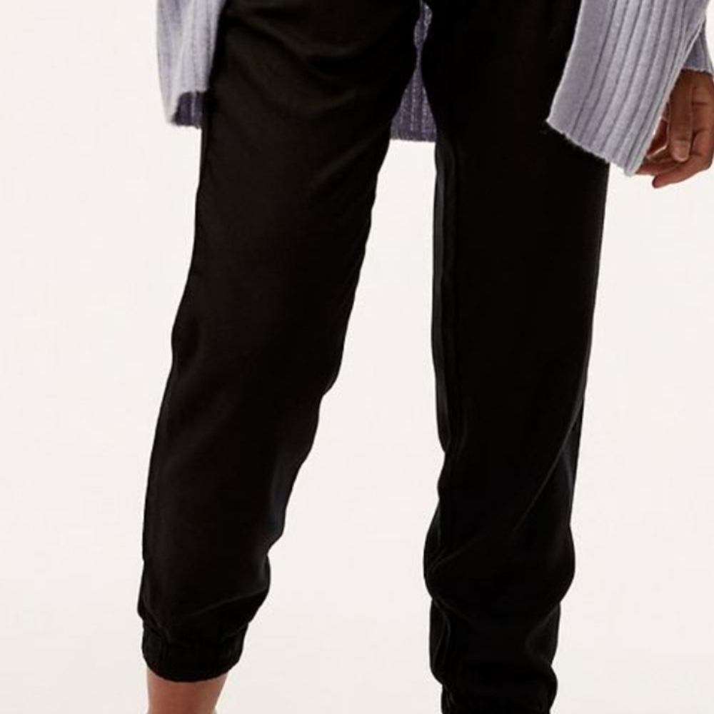 Aritzia Azure Skies casual pants, Size Small, Black